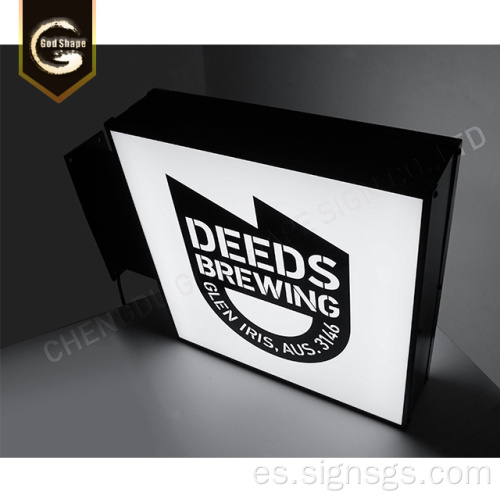 Letrero de publicidad LED Lightboxes